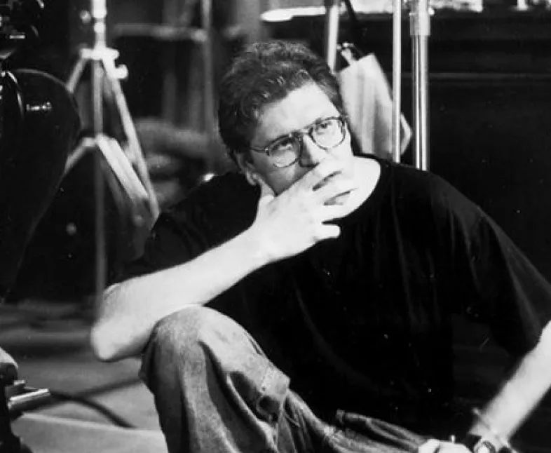 black and white photo by Robert Zemeckis